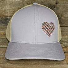 Woven Heart hat - Aspen By The Brook -