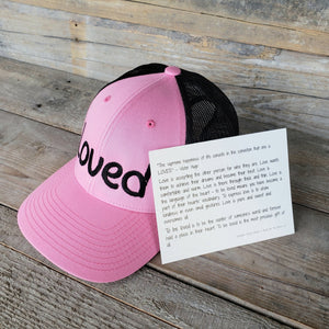 "Loved" statement hat - Aspen By The Brook -