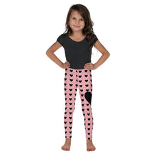 Queen of Hearts Kid's Leggings (Pink)