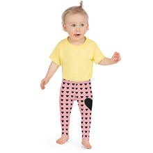 Queen of Hearts Kid's Leggings (Pink)