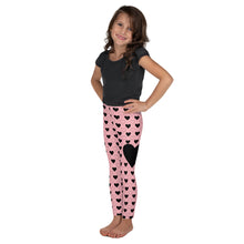 Queen of Hearts Kid's Leggings (Pink)