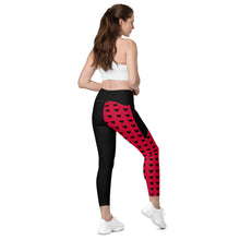 Queen of Hearts pocket leggings - Women & Teens