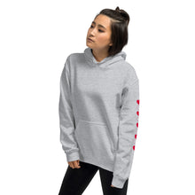 Queen of Hearts (with red) Women/Teen Hoodie - Aspen By The Brook -