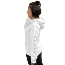 Queen of Hearts (with lavender) Women/teen Hoodie - Aspen By The Brook -