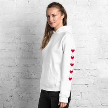 Queen of Hearts (with red) Women/Teen Hoodie - Aspen By The Brook -