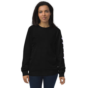 Queen of Hearts (with lavender) - Women/Teen organic sweatshirt