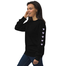 Queen of Hearts (with lavender) - Women/Teen organic sweatshirt