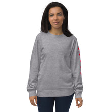 Queen of Hearts (with red) Women/Teen organic sweatshirt