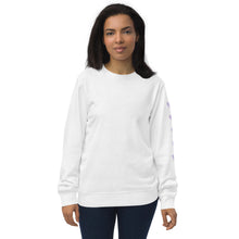 Queen of Hearts (with lavender) - Women/Teen organic sweatshirt