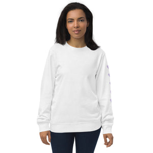 Queen of Hearts (with lavender) - Women/Teen organic sweatshirt