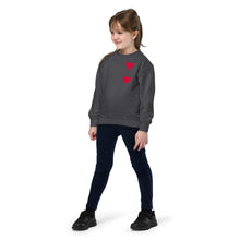 Three Hearts Youth crewneck sweatshirt