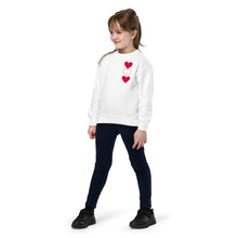 Three Hearts Youth crewneck sweatshirt