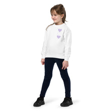 Three Hearts Youth crewneck sweatshirt