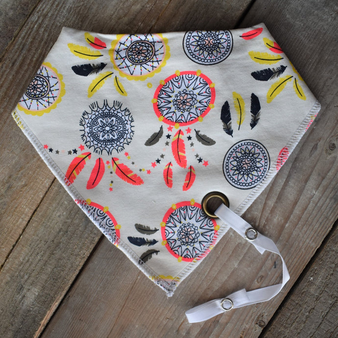 Dream Catcher, Fashion Scarf Bib - Aspen By The Brook - Bibs