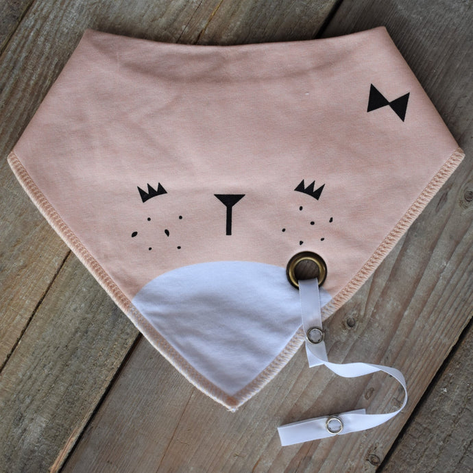 Peachy Freckles, Fashion Scarf Bib - Aspen By The Brook - Bibs